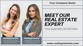 YOUR REAL ESTATE COMPANY SHOULD BE HERE