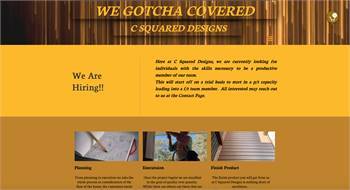 C Squared Designs — Contractor - We Gotcha Covered
